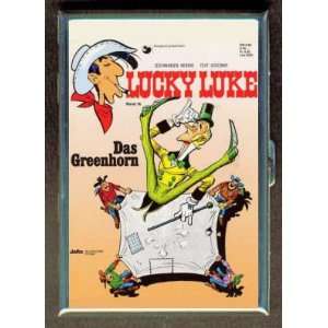 LUCKY LUKE COMIC BOOK 16 ID Holder, Cigarette Case or Wallet MADE IN 