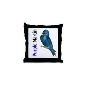  The Ultimate Purple Martin Throw Pillow