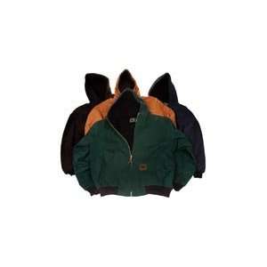    HJ51R Quilt Lined Duck Hooded Jacket   Regular 