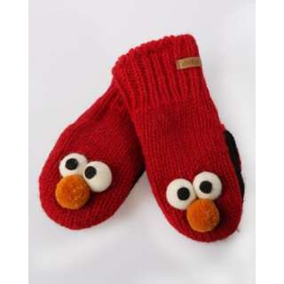  Sesame Street Elmo Kids Wool Mittens Clothing