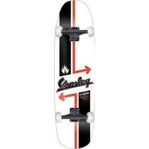  Black Label Hensley Mod Complete Skateboard   8.88 w 
