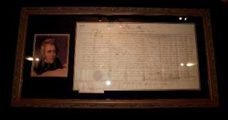 Andrew Jackson SIGNED HUGE 1830 Vellum LAND GRANT wSeal  