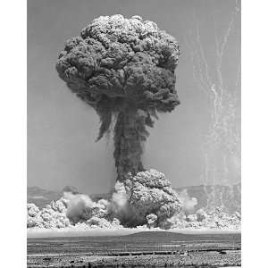  Atomic Bomb Testing at Nevada Test Site 8x10 Silver Halide 