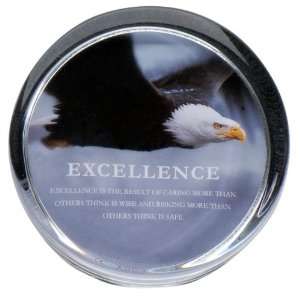   Excellence Eagle Positive Outlook Paperweight