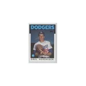  1986 Topps #159   Orel Hershiser UER Sports Collectibles
