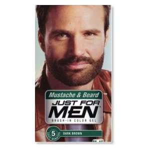   Gel Mustache, Beard, Sideburns Dark Brown Kit