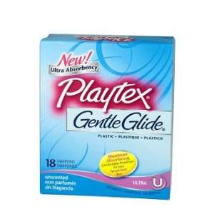    PLAYTEX GENT GLIDE ULTRA UNSC Size: 18: Health & Personal Care