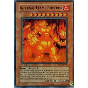  Infernal Flame Emperor SD3 001 HOLO Blaze of Destruction Toys & Games
