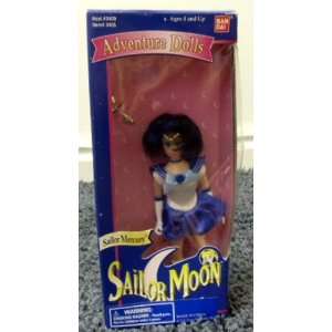   Retired Sailor Moon 6 Inch Poseable Sailor Mercury Doll Toys & Games
