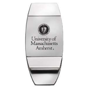 University of Massachusetts   Amherst   Two Toned Money Clip  