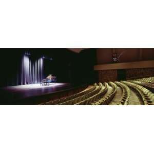  Piano on a Concert Hall Stage, University of Hawaii, Hilo, Hawaii 