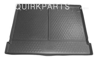   molded cargo tray slate jeep logo genuine jeep part number 82209692ab