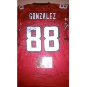  Tony Gonzalez Signed Atlanta Falcons Jersey Everything 