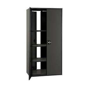 Double Sided Door Storage Cabinet   48W X 19D X 72H 