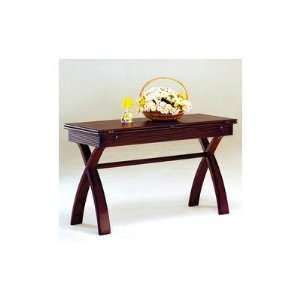    4982S Kingston Expandable Sofa Table in Dark Cherry: Home & Kitchen