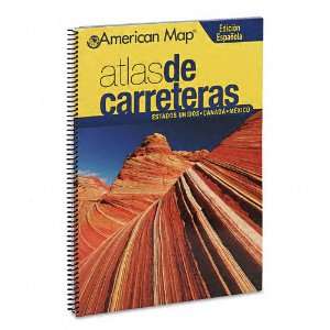  Map  Atlas de Carreteras, Spanish Language United States Road Map 