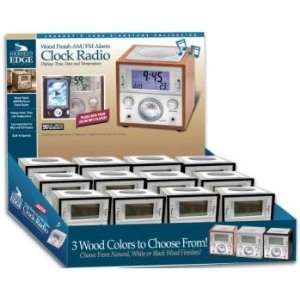  New Wooden Cube Radio Case Pack 12   414653 Electronics