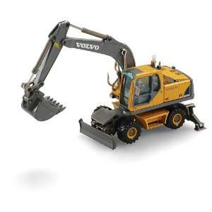   Hi Tech 1/50 O Scale Volvo Ew180B Wheel Excavator: Toys & Games