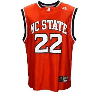   adidas North Carolina State Wolfpack #22 Red Replica Basketball Jersey