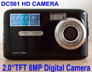 TFT LCD 4X ZOOM HD 8MP Digital Camera Camcorder dv+1GB SD CARD 