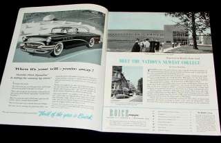 1951 BUICK MAGAZINES SYNAFLOW GHOST TOWN GRAND COULEE  