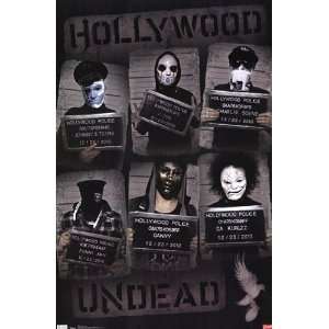  Hollywood Undead   Line Up   Poster (22.5x34)