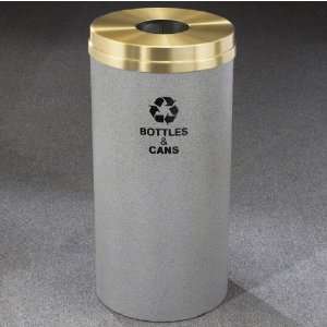  & Cans Receptacle, 16 Gal, 15 inch Dia x 33 inch H, Bottles & Cans 
