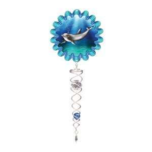  Iron Stop ACT160 2 Designer Animated Dolphin Crystal 