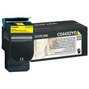  Lexmark C546 Series Extra High Yield Yellow Toner (4000 