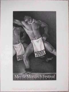 2001~MERRIE MONARCH Festival Poster~Hilo, HAWAII  