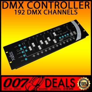 Xstatic Universal DMX 512 Pro Lighting Controller 192 Channel Par Led 
