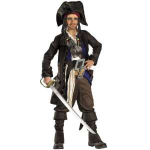   Jack Sparrow Costume Tween 14 16 Kids Halloween 2011 Toys & Games