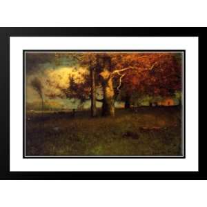  Inness, George 24x19 Framed and Double Matted Early Autumn 