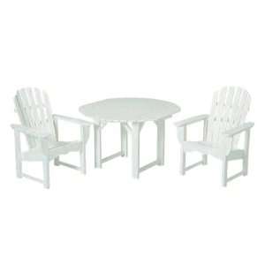  48 in Dining Table   White Patio, Lawn & Garden