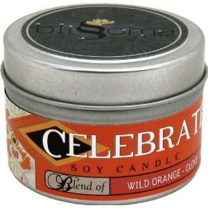  Celebrate Aromatherapy Soy Candle   8 oz Travel Tin