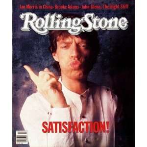  Mick Jagger, 1983 Rolling Stone Cover Poster by William 