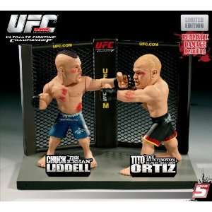   Action Figure 2Pack Chuck Liddell Vs. Tito Ortiz UFC 47 Toys & Games