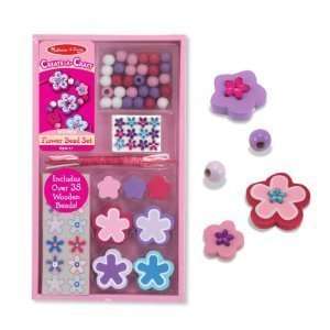  Melissa & Doug Flower Bead Set: Toys & Games