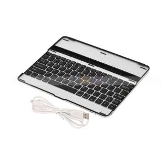   Bluetooth Wireless Keyboard Dock Case for Apple iPad2 Black  