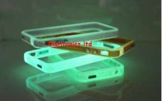 Green Glow Bumper Signal Case Cover Apple iPhone 4G UK  