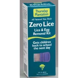  Tea Tree Zero Lice & Egg Removal Kit: Health & Personal 