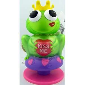 Kiss Me Prince Frog Valentines Day Candy Dispenser Pooper W/ Graeters 
