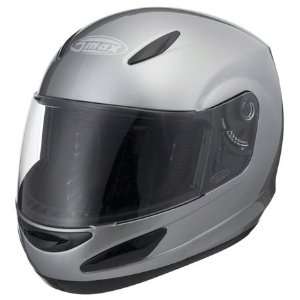  GMAX GM48 Full Face Helmet X Large  Silver Automotive