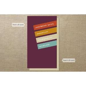  Crooked Colors Business Cards: Office Products