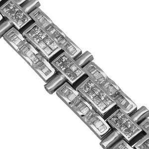    Platinum Mens Diamond Bracelet 18.80 Ctw Avianne & Co Jewelry