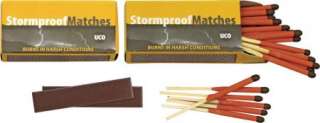 UCO Stormproof Matches Two Packages Of 25 Matches  