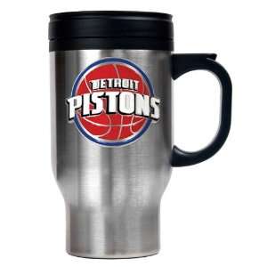  Detroit Pistons NBA Stainless Steel Travel Mug   Primary 