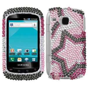  Twin Stars Diamante Protector Faceplate Cover For SAMSUNG 