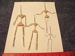 OOAK fairy doll double wire and clay armatures Caressa  
