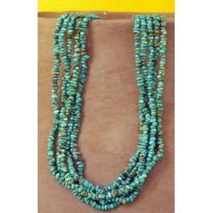  CARICO LAKE TURQUOISE NUGGET BEADS MULTI COLOR 4 5mm 
